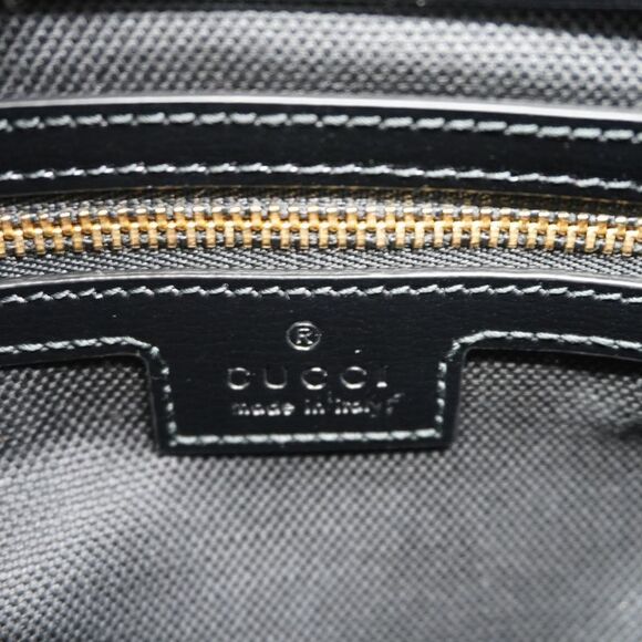 Gucci Shoulder Bag New Jackie 782908 Leather Black Chien Pan Gold Hardware - Picture 5 of 6